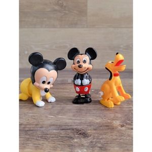 Vintage Disney Character wind-up toys lot